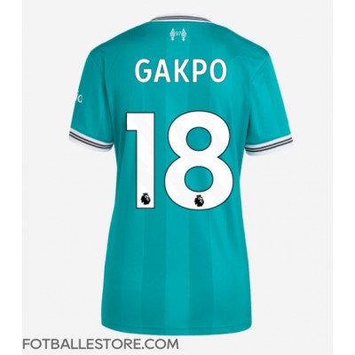 Liverpool Cody Gakpo #18 Tredjedrakt Dame 2025-26 Kortermet Liverpool Cody Gakpo #18 Tredjedrakt Dame 2025-26 Kortermet